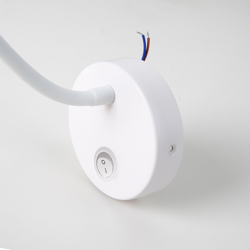 Brilagi - LED Aplique flexible MAYA LED/3W/230V 4000K blanco/dorado