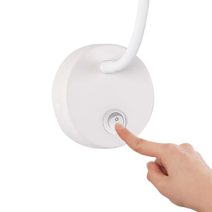 Brilagi - LED Aplique flexible MAYA LED/3W/230V 4000K blanco/dorado