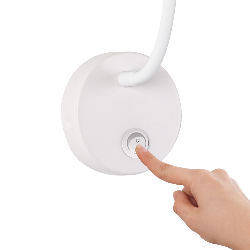 Brilagi - LED Aplique flexible MAYA LED/3W/230V 4000K blanco/dorado