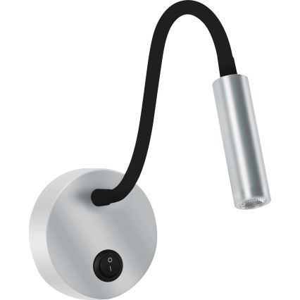 Brilagi - LED Aplique flexible MAYA LED/3W/230V 4000K plata