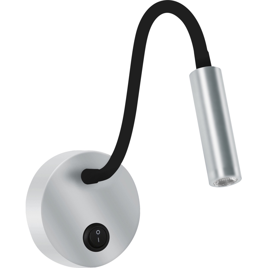 Brilagi - LED Aplique flexible MAYA LED/3W/230V 4000K plata
