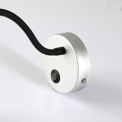Brilagi - LED Aplique flexible MAYA LED/3W/230V 4000K plata