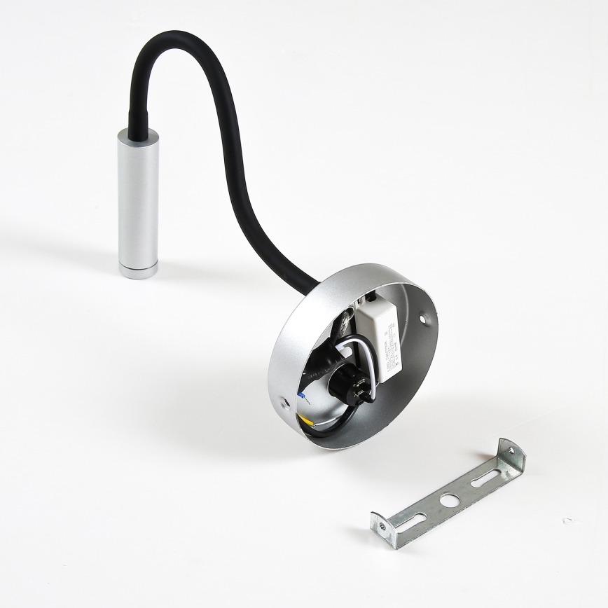 Brilagi - LED Aplique flexible MAYA LED/3W/230V 4000K plata