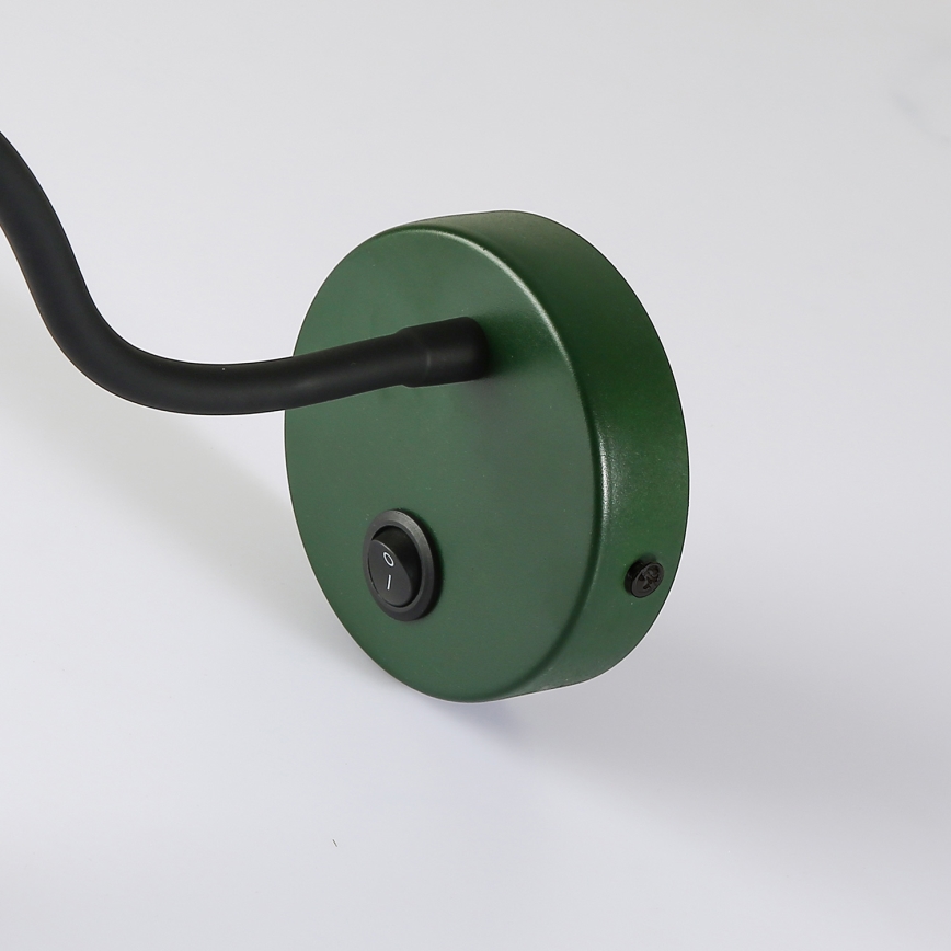 Brilagi - LED Aplique flexible MAYA LED/3W/230V 4000K Verde