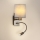 Brilagi - LED Aplique flexible NUBILA 1xE27/25W/230V + LED/3W cromo mate/gris
