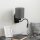 Brilagi - LED Aplique flexible NUBILA 1xE27/25W/230V + LED/3W negro/antracita