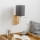 Brilagi - LED Aplique flexible NUBILA WOOD 1xE27/25W/230V + LED/3W roble/antracita