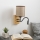 Brilagi - LED Aplique flexible NUBILA WOOD 1xE27/25W/230V + LED/3W roble/marrón