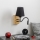 Brilagi - LED Aplique flexible NUBILA WOOD 1xE27/25W/230V + LED/3W roble/negro