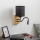 Brilagi - LED Aplique flexible NUBILA WOOD 1xE27/25W/230V + LED/3W roble/negro