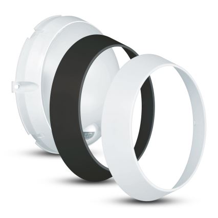 Brilagi - LED Aplique para exterior con sensor 2en1 BULKHEAD LED/20W/230V IP65