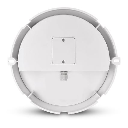 Brilagi - LED Aplique para exterior con sensor 2en1 BULKHEAD LED/20W/230V IP65