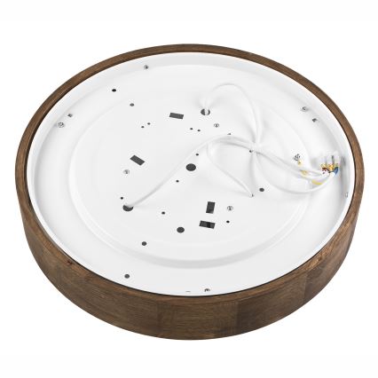 Brilagi - LED Plafón CARVALHO 3xE27/60W/230V roble diá. 47 cm