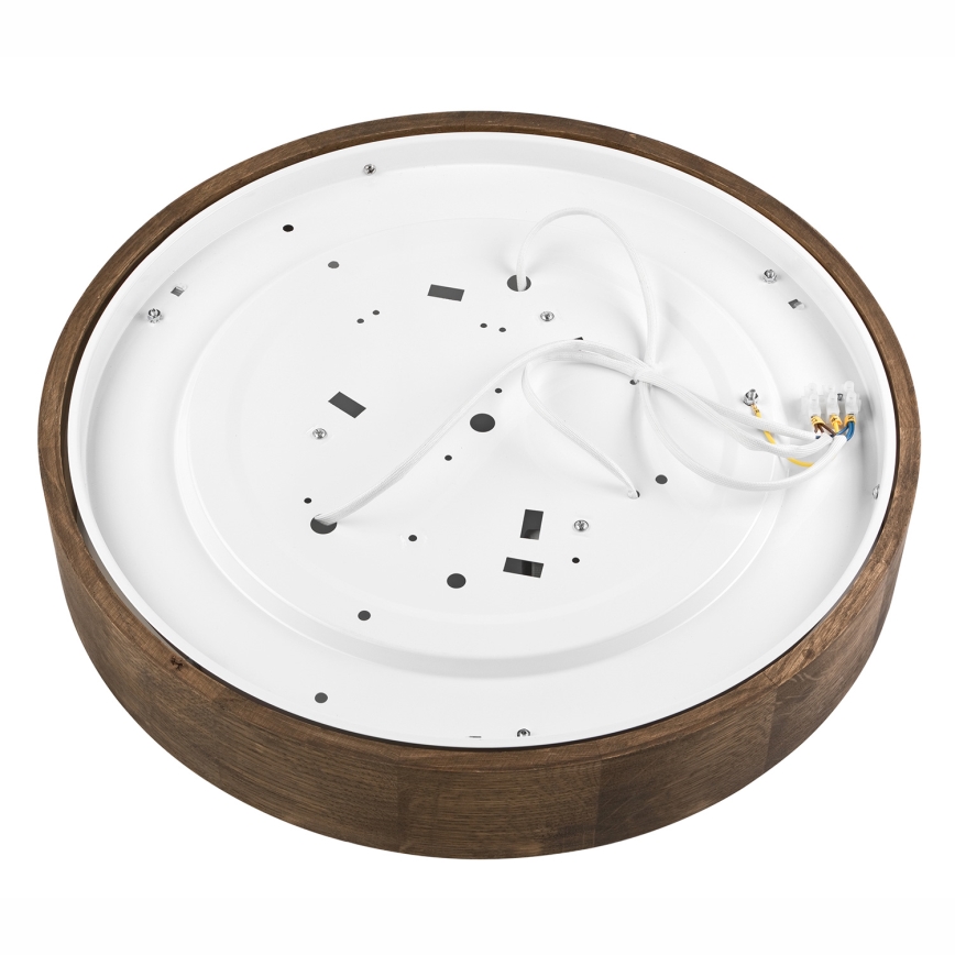 Brilagi - LED Plafón CARVALHO 3xE27/60W/230V roble diá. 47 cm