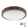 Brilagi - LED Plafón CARVALHO SLIM 2xE27/60W/230V roble diá. 37 cm
