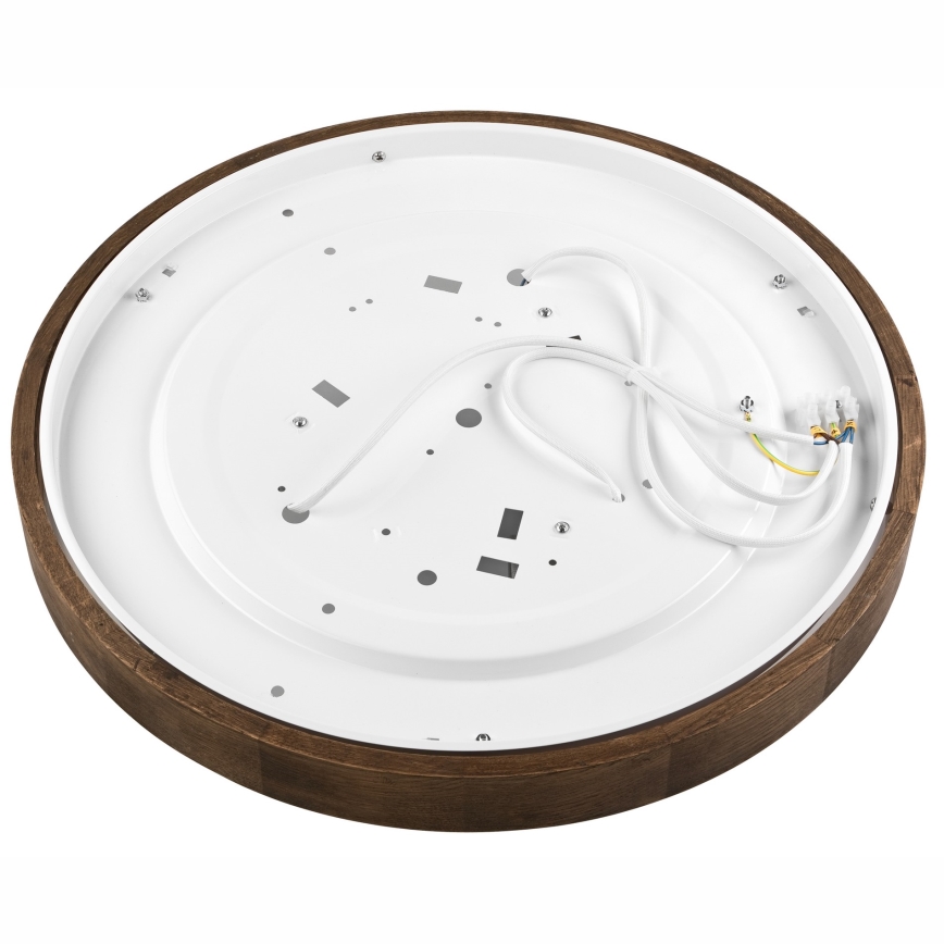 Brilagi - LED Plafón CARVALHO SLIM 3xE27/60W/230V roble diá. 47 cm