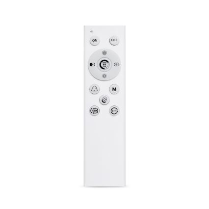 Brilagi - Plafón LED RGB regulable FLOCO LED/30W/230V 3000-6500K Wi-Fi Tuya + LED/6W + control remoto