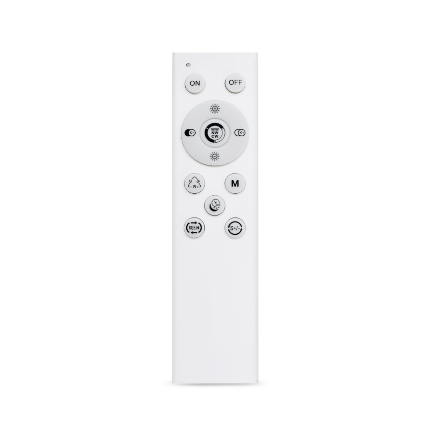 Brilagi - Plafón LED RGB regulable FLOCO LED/30W/230V 3000-6500K Wi-Fi Tuya + LED/6W + control remoto