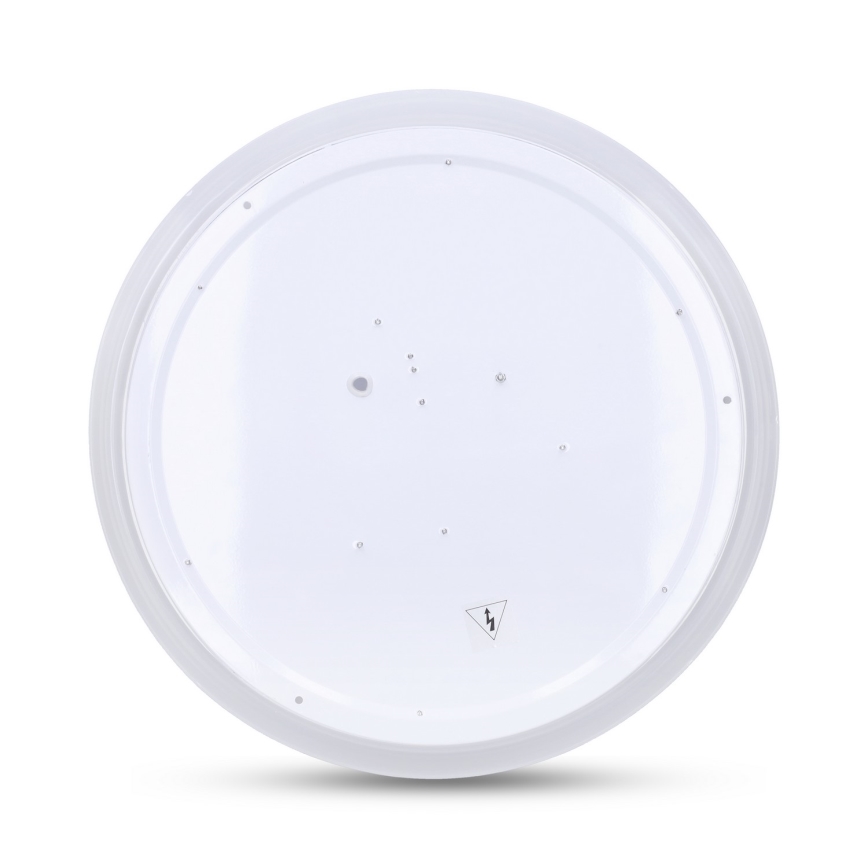 Brilagi - Plafón LED RGB regulable FLOCO LED/30W/230V 3000-6500K Wi-Fi Tuya + LED/6W + control remoto