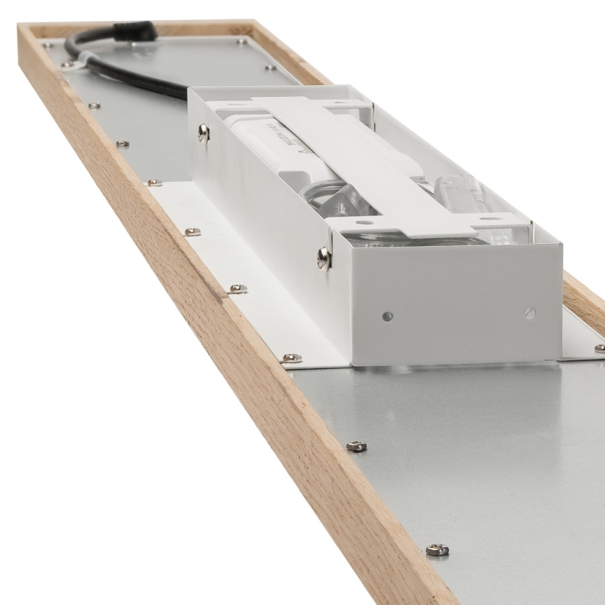 Brilagi - LED RGBW Panel regulable WOODY FRAME LED/34W/230V 11,5x123 cm 2700-6500K roble + control remoto