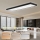 Brilagi - Luz de techo LED regulable para baño FRAME SMART LED/50W/230V 30x120 cm 3000-6000K IP44 negro + control remoto