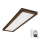 Brilagi - Luz de techo LED regulable para baño WOODY FRAME LED/50W/230V roble 120x30 cm 3000-6000K IP44 + control remoto