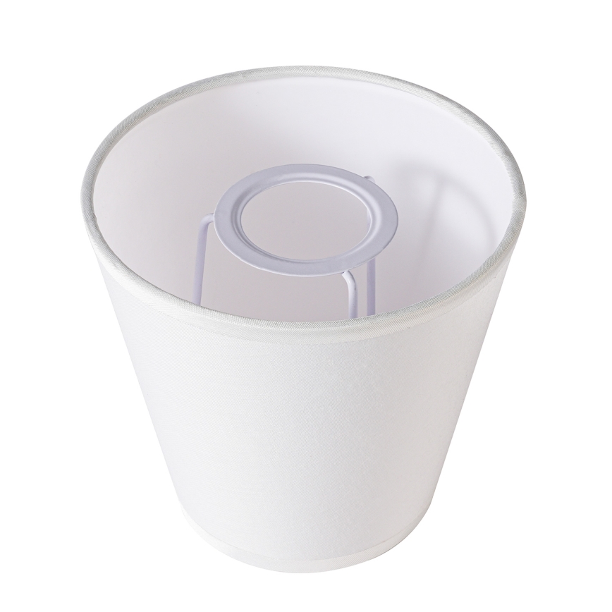 Brilagi - Pantalla universal NUBILA E27 13x9 cm blanco