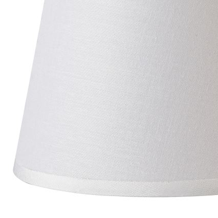 Brilagi - Pantalla universal NUBILA E27 13x9 cm blanco