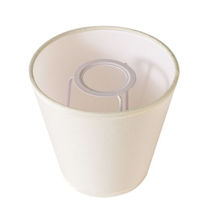 Brilagi - Pantalla universal NUBILA E27 13x9 cm color crema