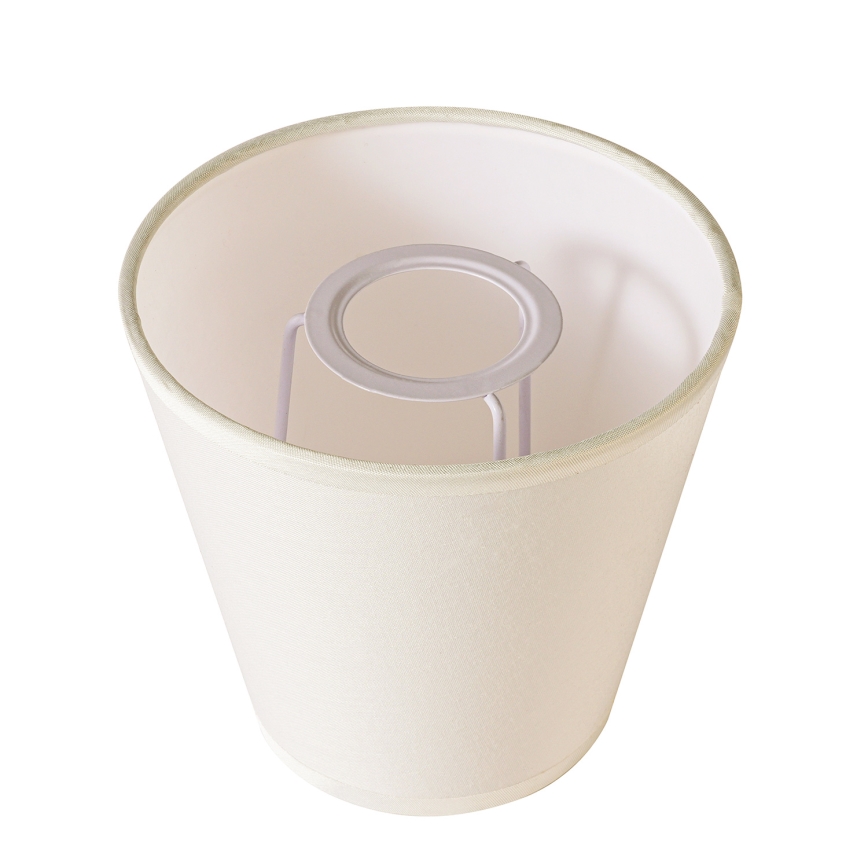 Brilagi - Pantalla universal NUBILA E27 13x9 cm color crema