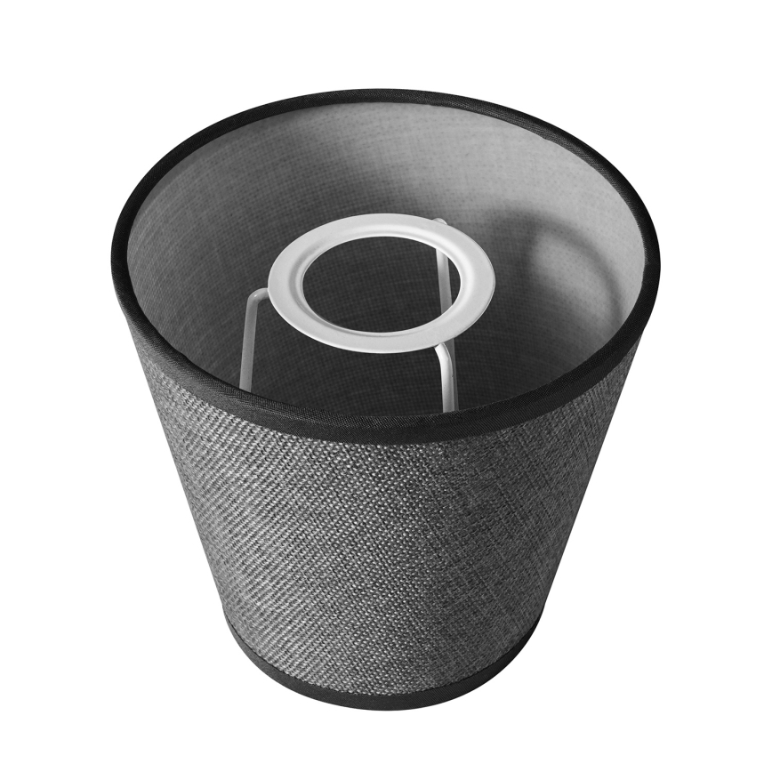 Brilagi - Pantalla universal NUBILA E27 13x9 cm gris