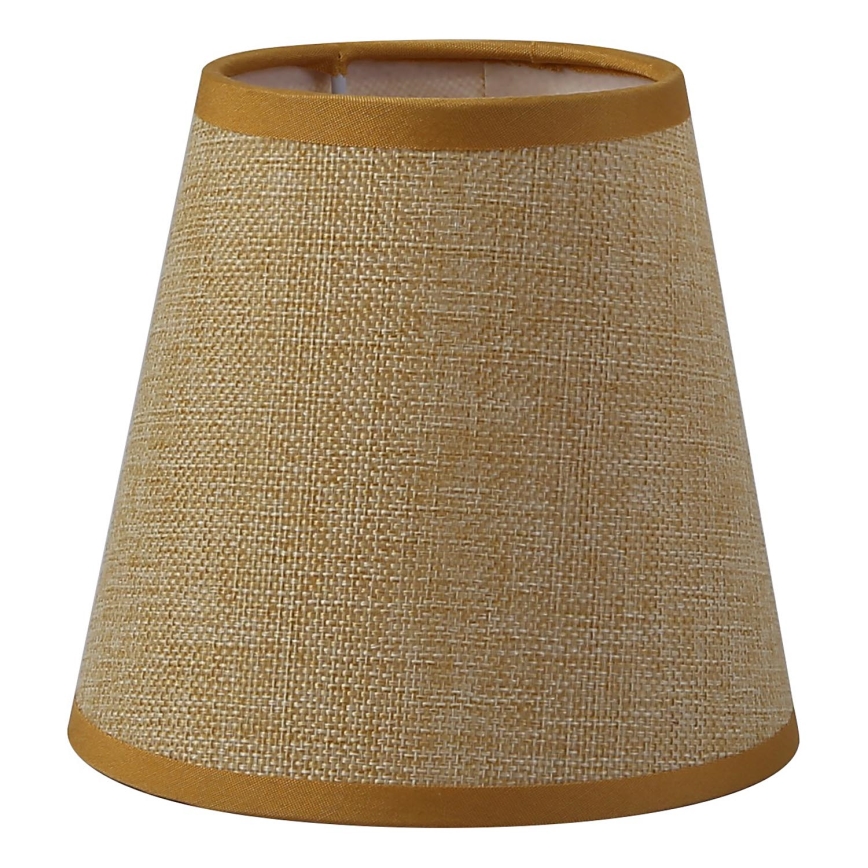 Brilagi - Pantalla universal NUBILA E27 13x9 cm marrón claro