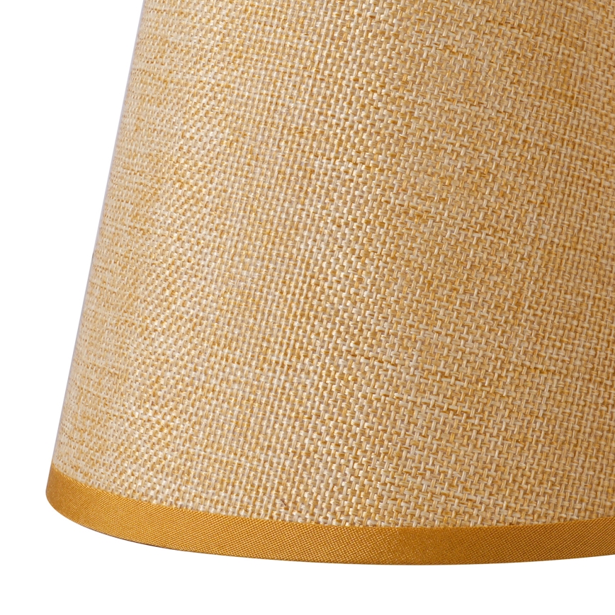 Brilagi - Pantalla universal NUBILA E27 13x9 cm marrón claro