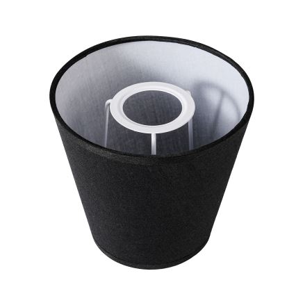 Brilagi - Pantalla universal NUBILA E27 13x9 cm negro