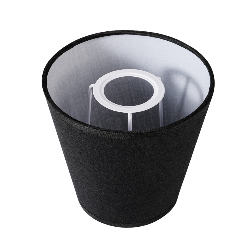 Brilagi - Pantalla universal NUBILA E27 13x9 cm negro