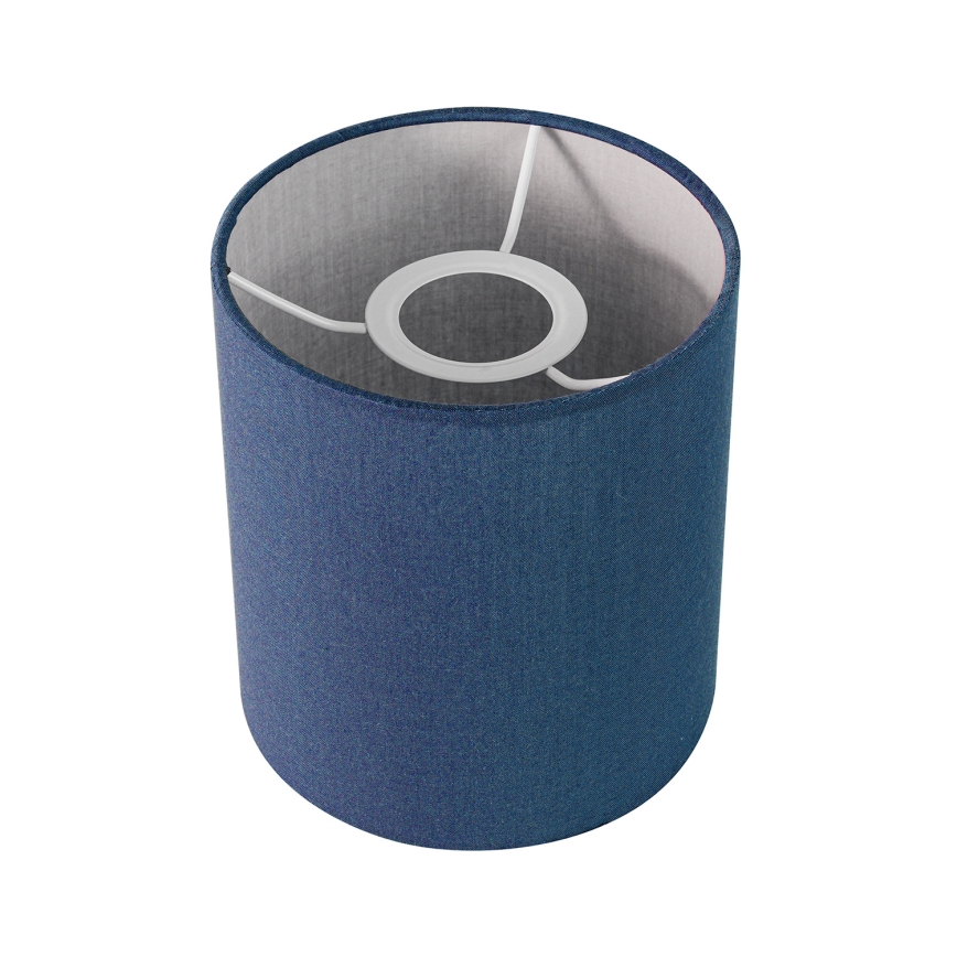 Brilagi - Pantalla universal NUBILA E27 15,5x14 cm azul oscuro