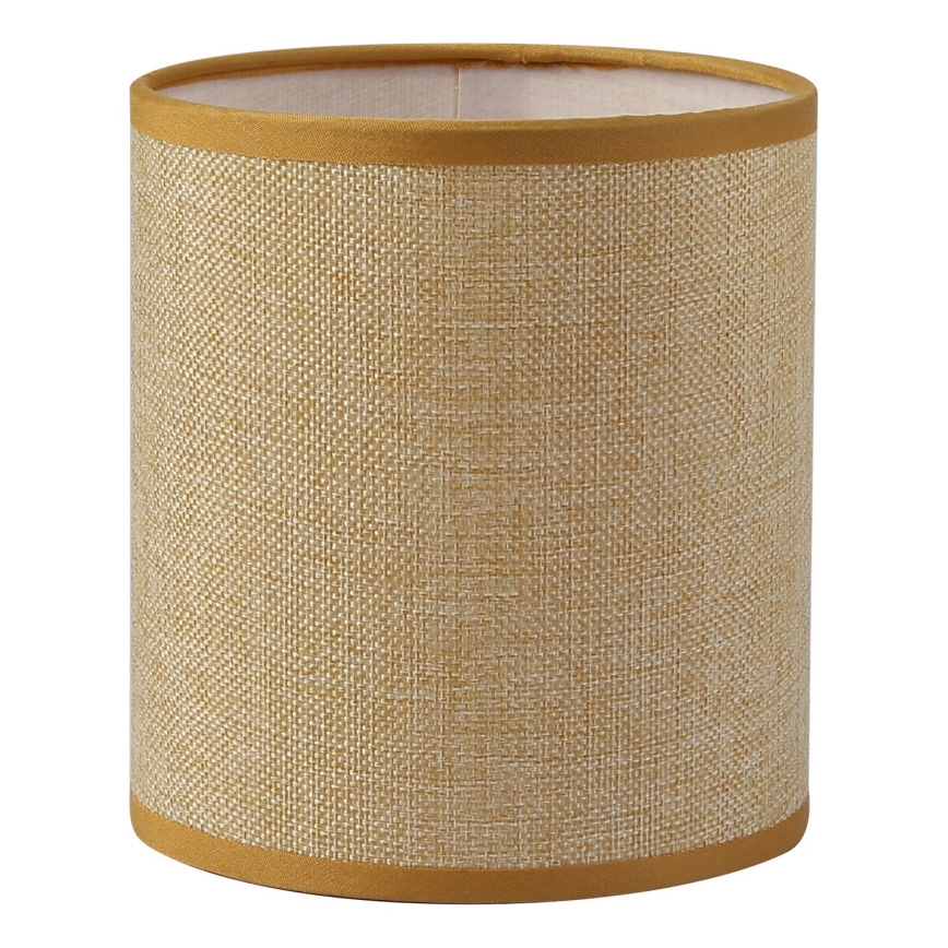 Brilagi - Pantalla universal NUBILA E27 15,5x14 cm marrón claro