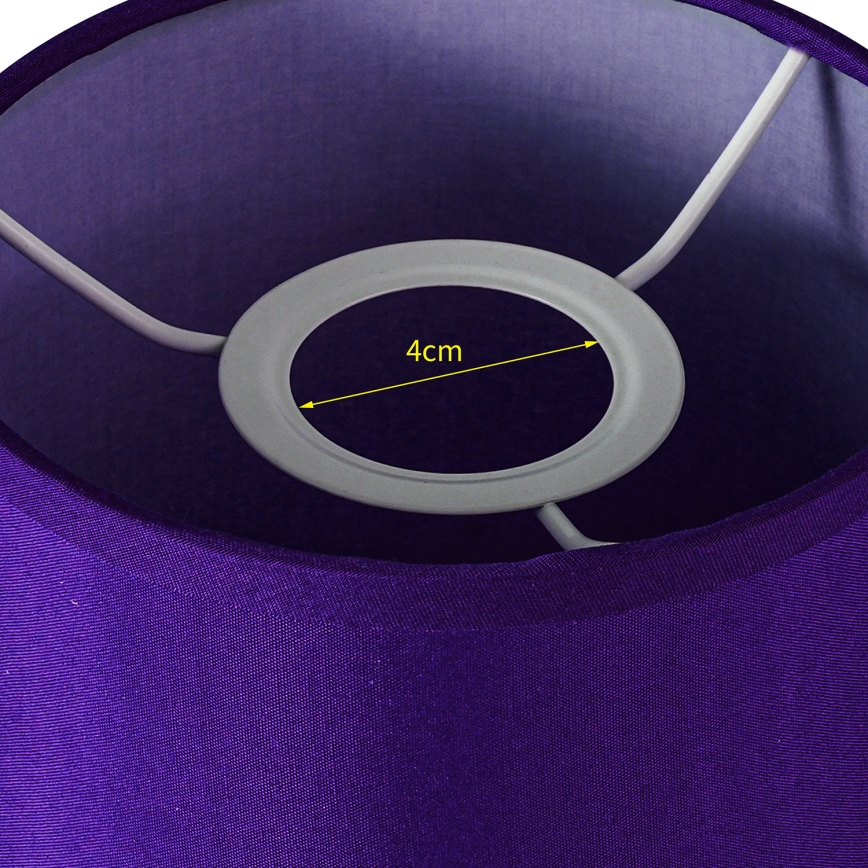 Brilagi - Pantalla universal NUBILA E27 15,5x14 cm morada
