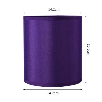 Brilagi - Pantalla universal NUBILA E27 15,5x14 cm morada