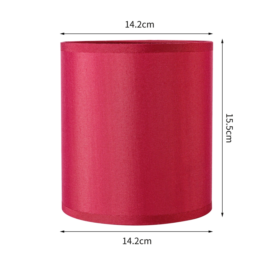 Brilagi - Pantalla universal NUBILA E27 15,5x14 cm rosa