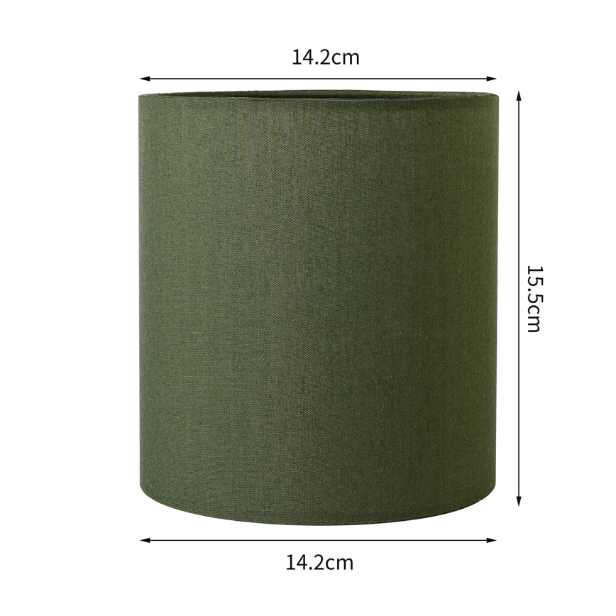 Brilagi - Pantalla universal NUBILA E27 15,5x14 cm verde