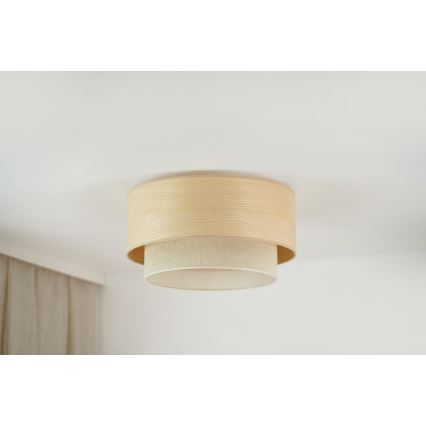 Brilagi - Plafón ARIZONA BOHO 1xE27/15W/230V diá. 45 cm beige