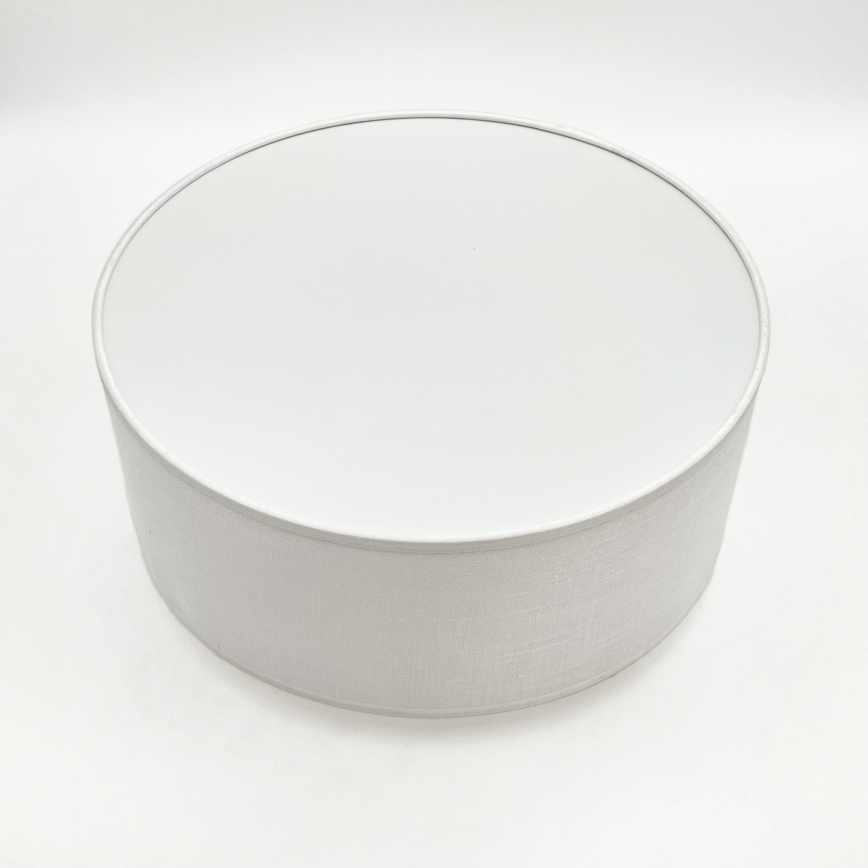 Brilagi - Plafón BELLADONNA 1xE27/15W/230V diá. 30 cm blanco/roble