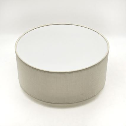 Brilagi - Plafón BELLADONNA 1xE27/15W/230V diá. 30 cm color crema/roble