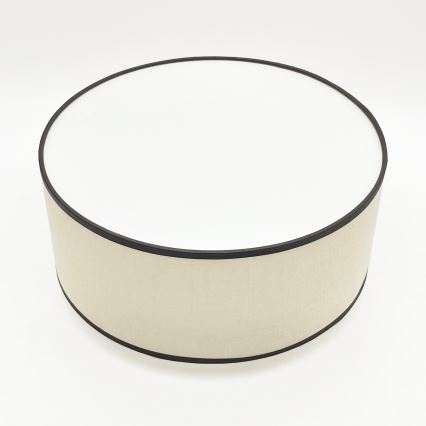 Brilagi - Plafón BELLADONNA 1xE27/15W/230V diá. 30 cm color crema/roble
