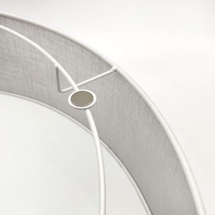Brilagi - Plafón BELLADONNA 2xE27/15W/230V diá. 40 cm blanco/roble