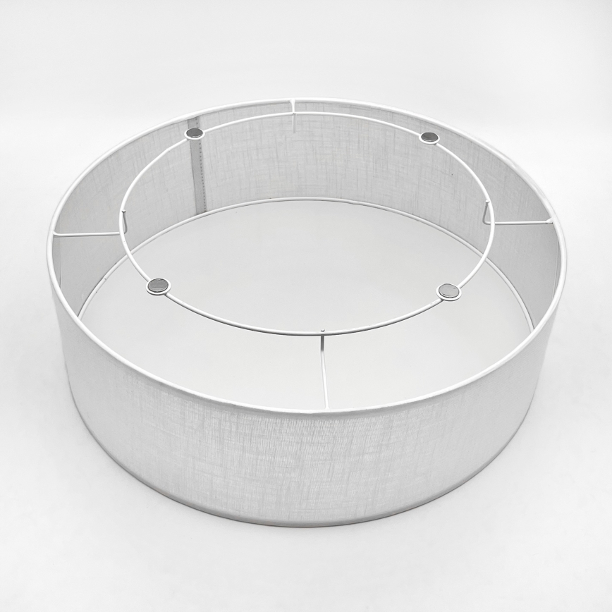 Brilagi - Plafón BELLADONNA 2xE27/15W/230V diá. 40 cm blanco/roble