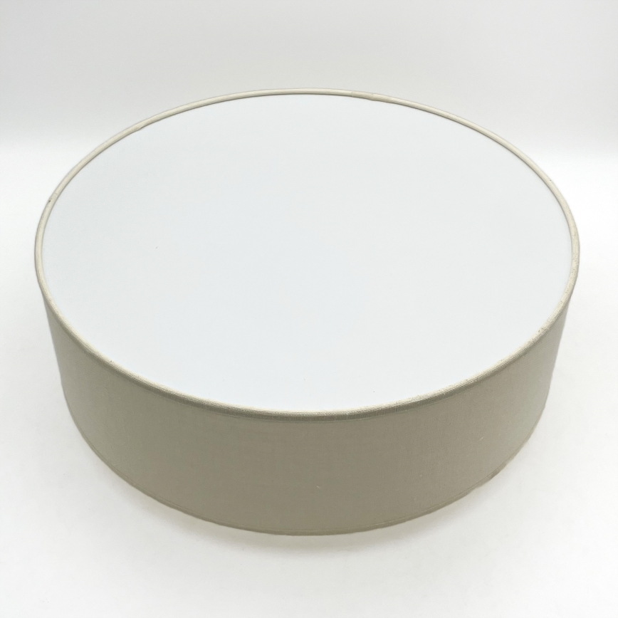 Brilagi - Plafón BELLADONNA 2xE27/15W/230V diá. 40 cm color crema/roble