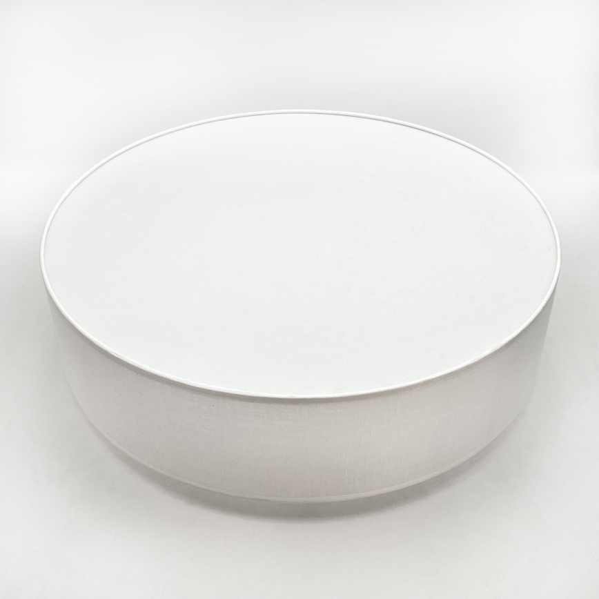 Brilagi - Plafón BELLADONNA 3xE27/15W/230V diá. 50 cm blanco/roble cereza
