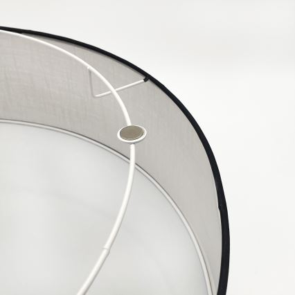 Brilagi - Plafón BELLADONNA 3xE27/15W/230V diá. 50 cm blanco/roble